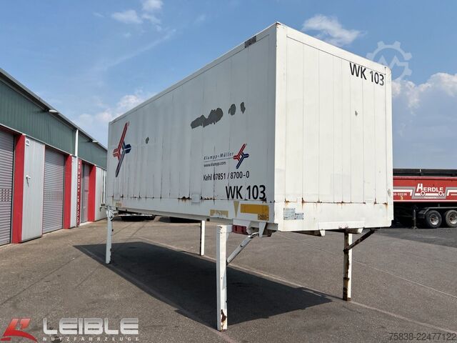Anhänger-Wechselpritsche KRONE WK 7.3 RSTG*Koffer*45m³*Rolltor*