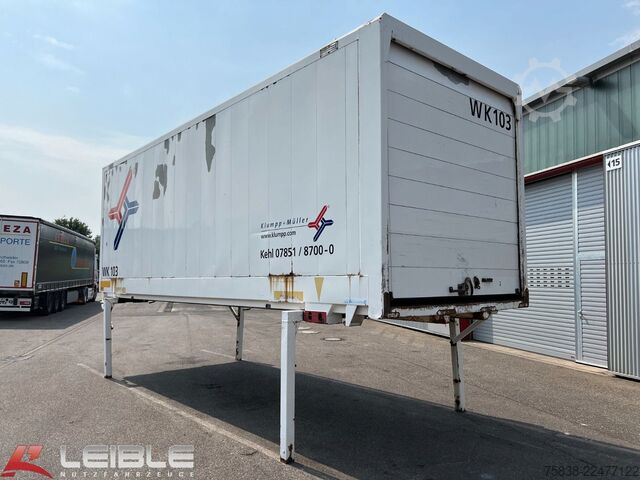 Anhänger-Wechselpritsche KRONE WK 7.3 RSTG*Koffer*45m³*Rolltor*