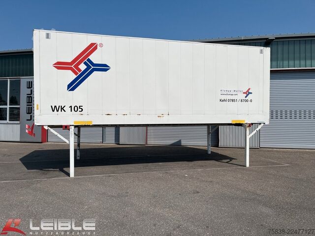 Anhänger-Wechselpritsche KRONE WK 7.3N2RSTG*Koffer*45m³*Rolltor*Doppelstock