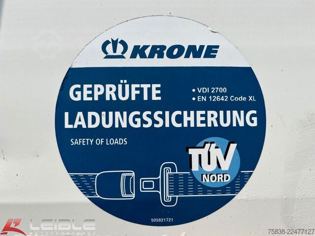 Anhänger-Wechselpritsche KRONE WK 7.3N2RSTG*Koffer*45m³*Rolltor*Doppelstock