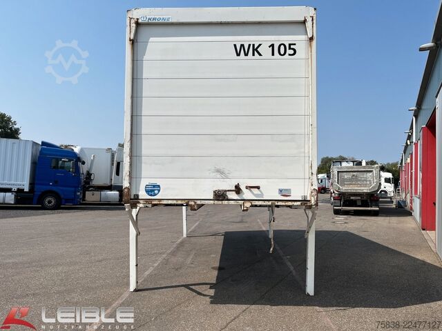Anhänger-Wechselpritsche KRONE WK 7.3N2RSTG*Koffer*45m³*Rolltor*Doppelstock