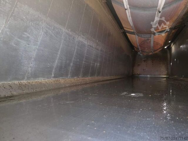 Tipper semitrailer WIELTON 50 cbm Getreidemulde, Pendelklappe,Kornschieber