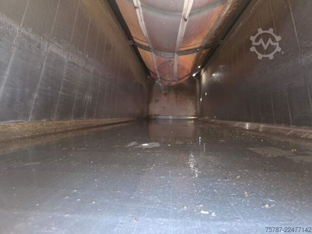 Tipper semitrailer WIELTON 50 cbm Getreidemulde, Pendelklappe,Kornschieber