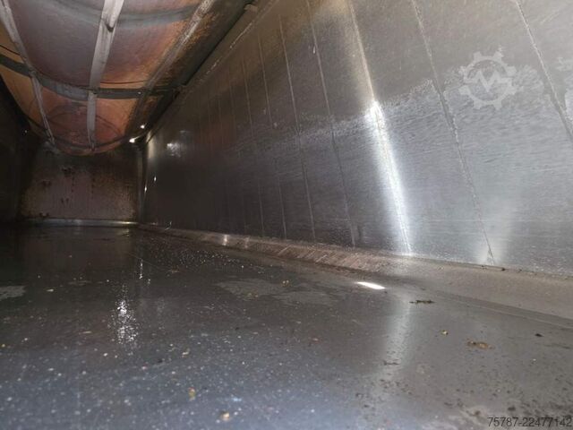 Tipper semitrailer WIELTON 50 cbm Getreidemulde, Pendelklappe,Kornschieber