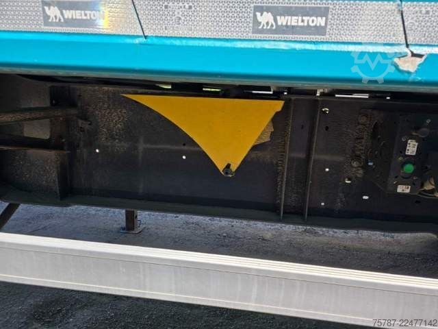 Tipper semitrailer WIELTON 50 cbm Getreidemulde, Pendelklappe,Kornschieber