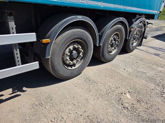 Tipper semitrailer WIELTON 50 cbm Getreidemulde, Pendelklappe,Kornschieber