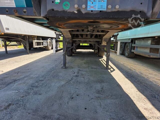 Tipper semitrailer WIELTON 50 cbm Getreidemulde, Pendelklappe,Kornschieber