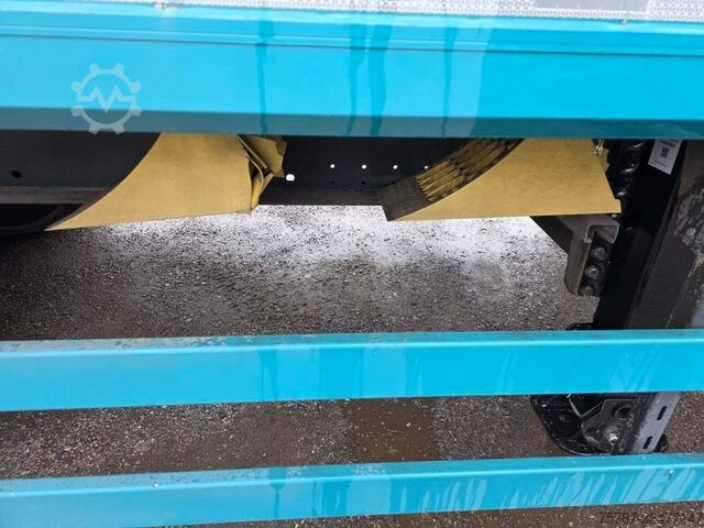 Walking floor semitrailer REISCH 65 cbm Schubboden, Lift, SAF Scheibe