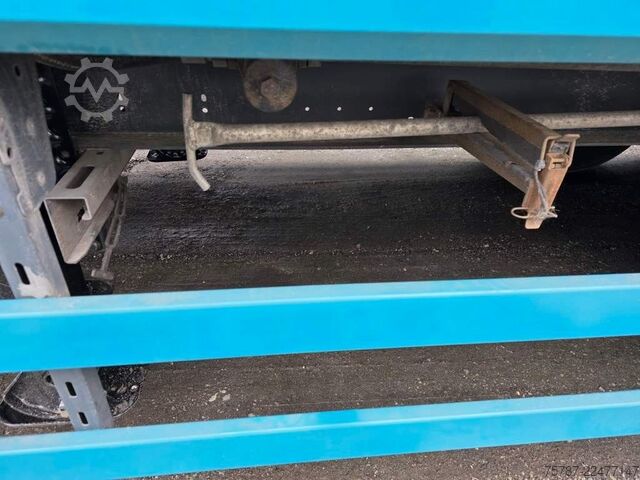 Walking floor semitrailer REISCH 65 cbm Schubboden, Lift, SAF Scheibe