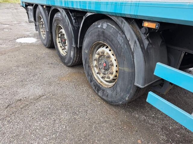 Walking floor semitrailer REISCH 65 cbm Schubboden, Lift, SAF Scheibe