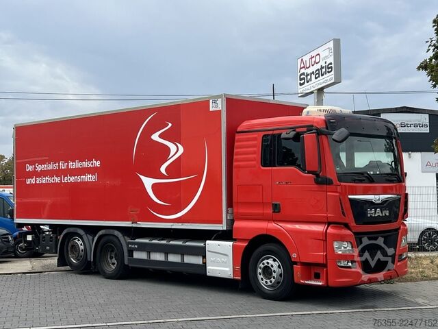 Refrigerated truck MAN TGX 26.440 Klima Lenkachse 7,35m MitsubishiTU100
