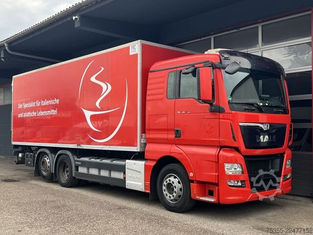 Refrigerated truck MAN TGX 26.440 Klima Lenkachse 7,35m MitsubishiTU100