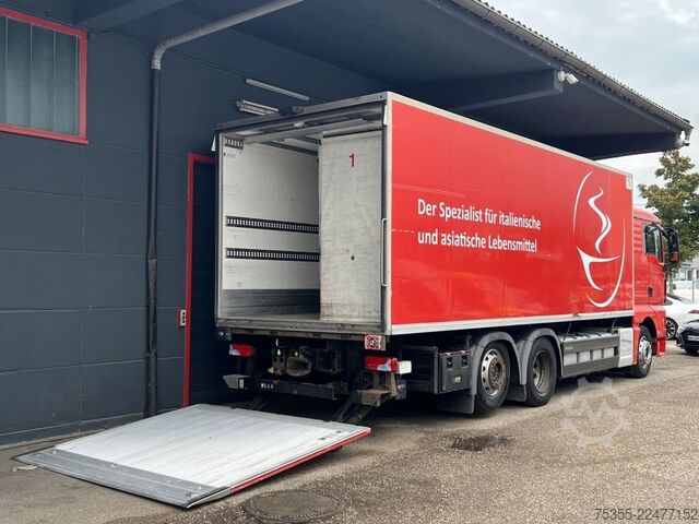 Refrigerated truck MAN TGX 26.440 Klima Lenkachse 7,35m MitsubishiTU100