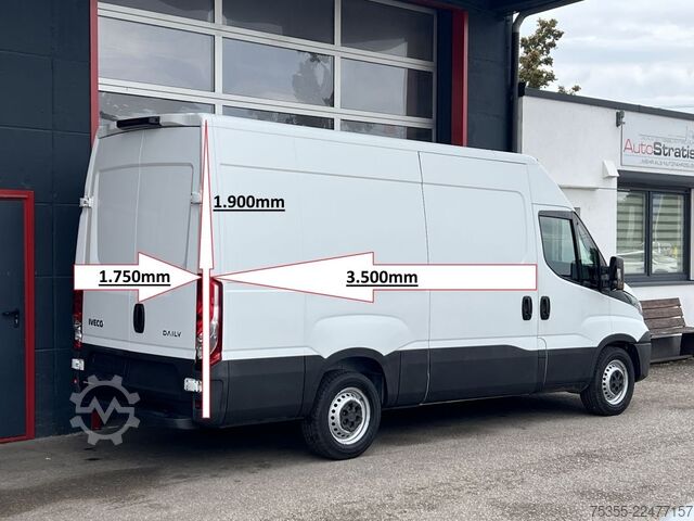 High top van IVECO Daily 35S12 Klimaanlage 3-Sitzer 270° Hecktüren