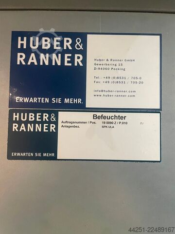 Ventilation and air conditioning system Huber & Ranner GmbH X-CASE 15 (Anlagenbez.: SPK ULA)