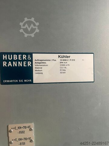 Ventilation and air conditioning system Huber & Ranner GmbH X-CASE 15 (Anlagenbez.: SPK ULA)