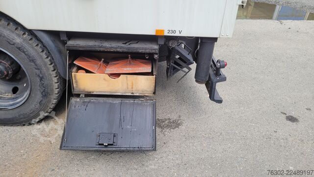 Box truck Mercedes-Benz 1117 OM 366  Iso Koffer Aggregat Tele M