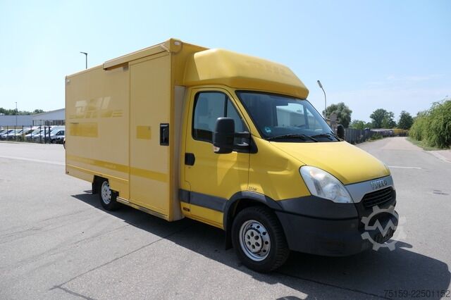 Transporter mit Koffer iveco Daily 35 S11 C30C AUTOMATIK KAMERA Regale LUFT DURCHGANG EURO-5 CoC