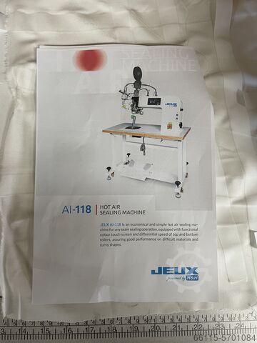 Sealing machine JUKI-JEUX-BRUCE JEUX 6510-S3+