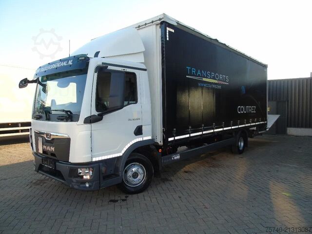 Schiebeplane MAN TGL 12.220 + LIFT + EURO 6 + LOW KM