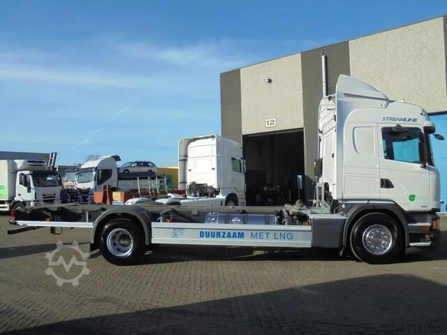 Chassis cab Scania G 340 + Euro 6 + LNG + Manual+BDF
