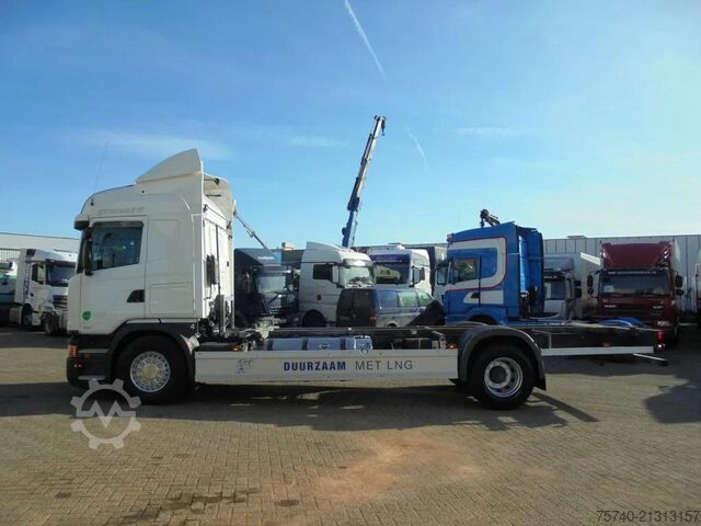 Chassis cab Scania G 340 + Euro 6 + LNG + Manual+BDF