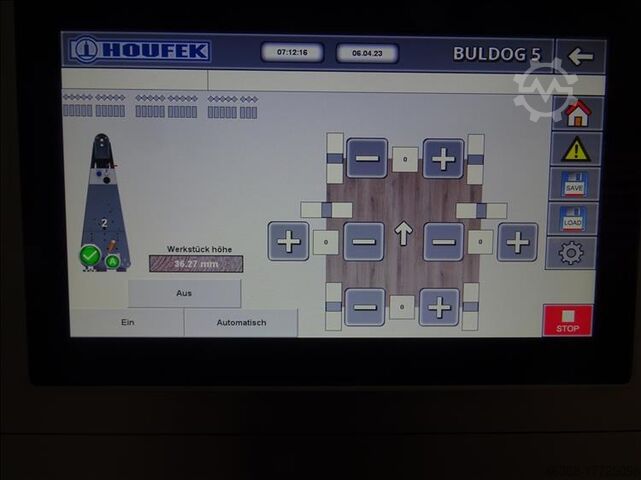 Breitbandschleifmaschine HOUFEK SPB Buldog 5 RC -Ausstellungsmaschine- HOUFEK SPB Buldog 5 RC