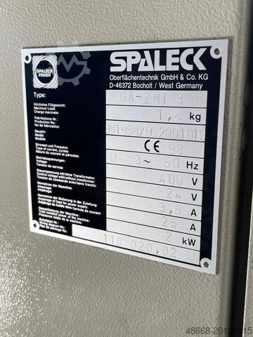 Centrifugal vibratory finishing machine Spaleck GA-ZMT 3