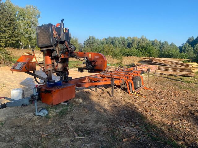 Complete sawmill (mobile) woodmizer lt 40