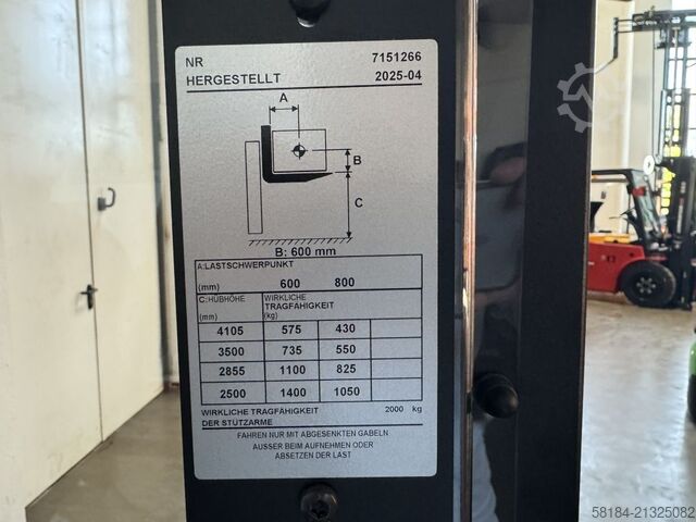 Hochhubwagen Cesab S214L