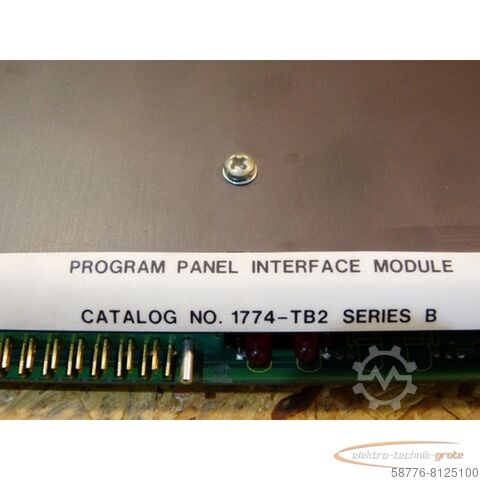 Allen Bradley Component Allen-Bradley CAT. No. 1774-TB2 Series 2 Program Panel Interface Module