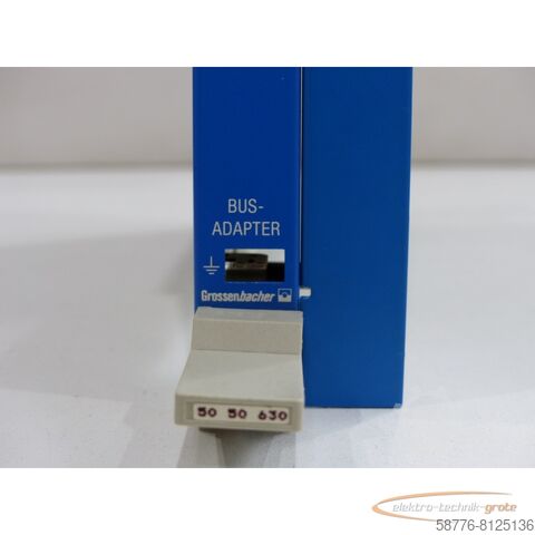 Component  Axesta Grossenbacher 50 50 630 SN:910221002  !