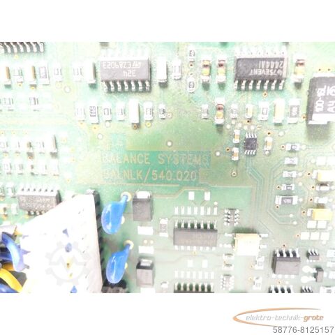 Component  Balance Systems Digital Interface Balancer 9SHVM2512B N220 SN B803704 ungebr.