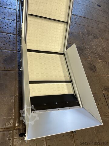 Conveyor belt with plastic slats trio-technik Z- FB 600/1900/500