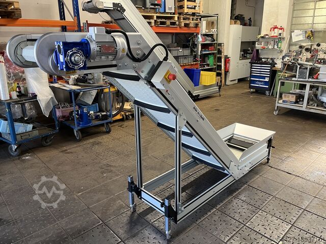 Conveyor belt with plastic slats trio-technik Z- FB 600/1900/500