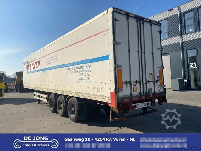 Koffer Van Hool Closed box / SAF + Drum / Hard-Wood Floor