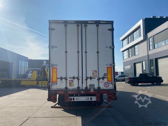 Koffer Van Hool Closed box / SAF + Drum / Hard-Wood Floor