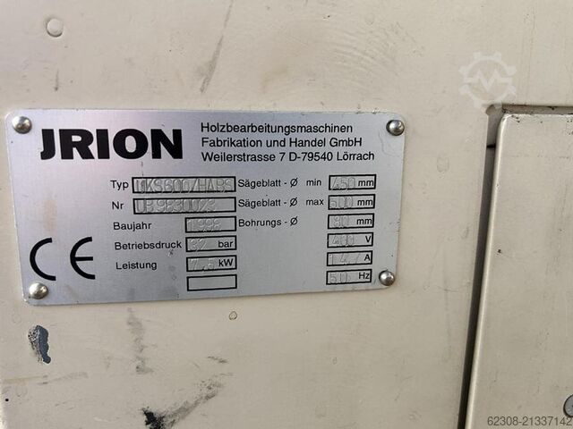 1998 JRION UKS600/HABS JRION UKS600/HABS