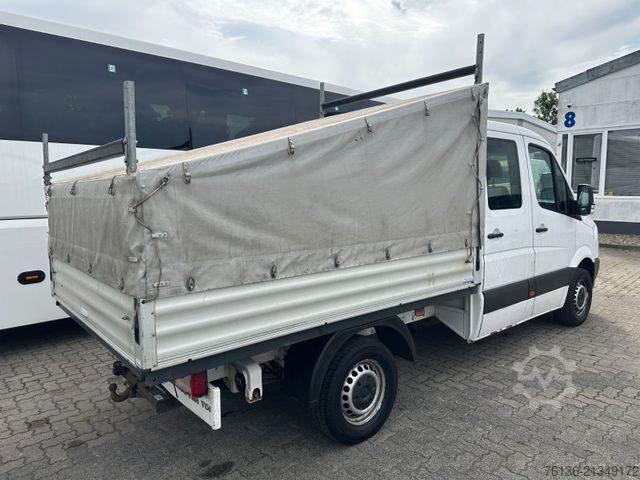 Transporter mit Pritsche & Plane VOLKSWAGEN Crafter Pritsche 35 mittel L2 Doppelkabine