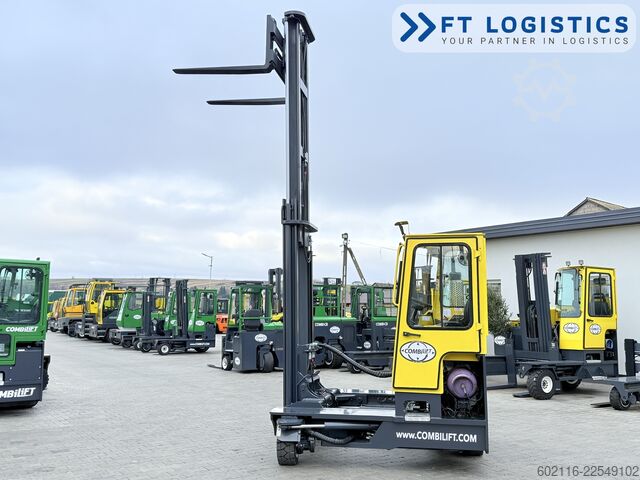 4-way forklift Combilift C4000 GAS DUPLEX 4600 FORK POSITIONER