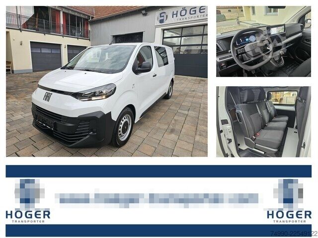 Van Fiat Scudo 2.2 150PS M L2 FLEXCAB 6 Sitze CarPlay
