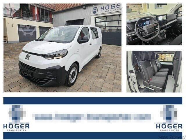 Van Fiat Scudo 2.2 150PS M L2 FLEXCAB 6 Sitze CarPlay