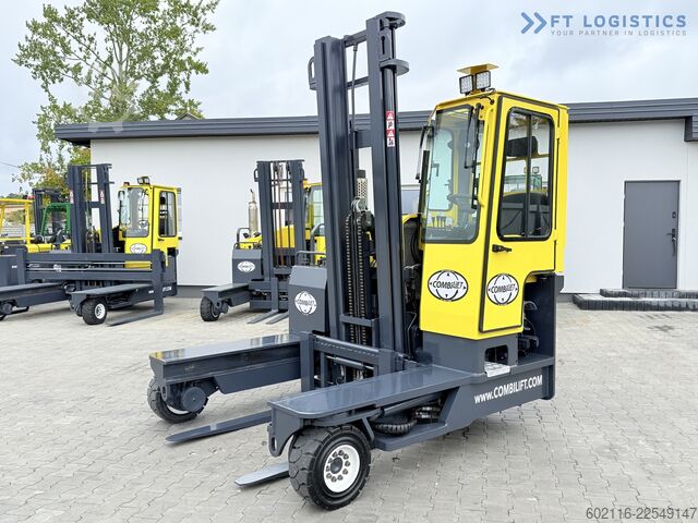 4-way forklift Combilift C4000 GAS DUPLEX 4600 FREE-LIFT CABIN