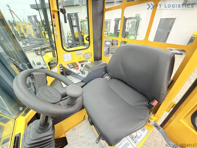 4-way forklift Combilift C4000 GAS DUPLEX 4600 FREE-LIFT CABIN