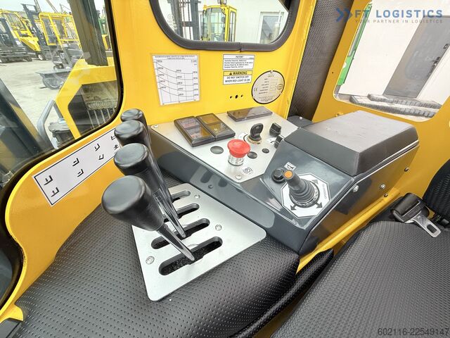4-way forklift Combilift C4000 GAS DUPLEX 4600 FREE-LIFT CABIN