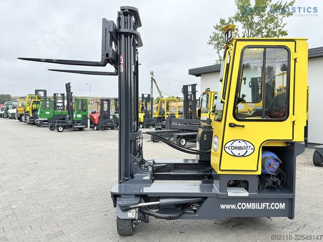 4-way forklift Combilift C4000 GAS DUPLEX 4600 FREE-LIFT CABIN