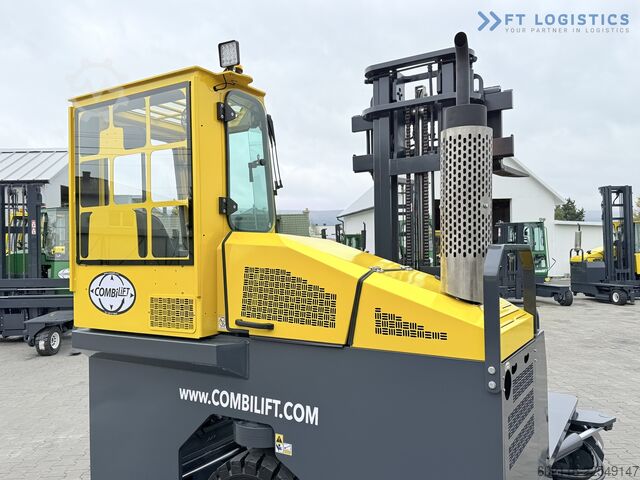 4-way forklift Combilift C4000 GAS DUPLEX 4600 FREE-LIFT CABIN