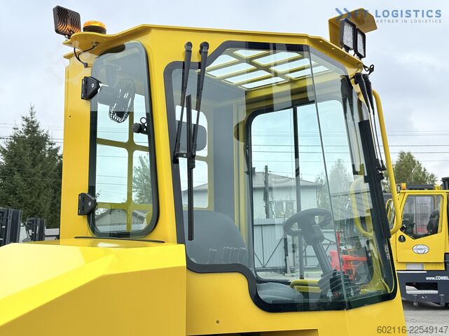 4-way forklift Combilift C4000 GAS DUPLEX 4600 FREE-LIFT CABIN