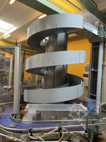 SPIRAL ELEVATOR WITH MODULAR BELT