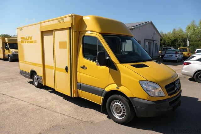 Box van mercedes-benz SPRINTER 310 CDI MAXI EURO-5 KOFFER REGALE KAMERA DURCHGANG COC